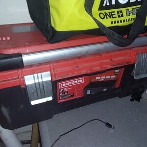 Craftsman Red and Black Tool Box